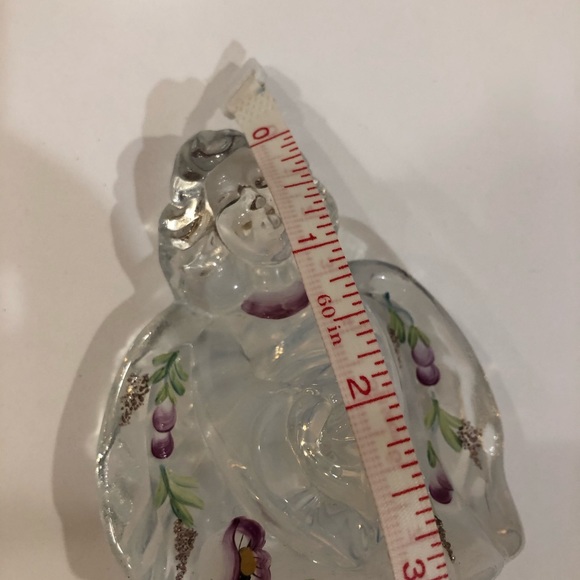 Fenton Hand Painted Glass Angel - Picture 5 of 5